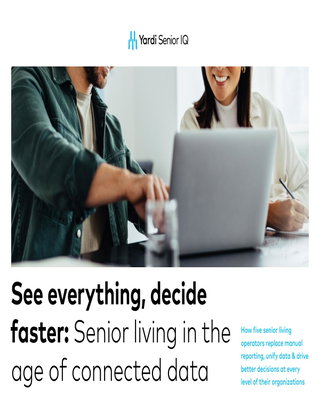 See everything, decide faster: Senior living in the age of connected data