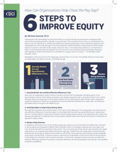 6 Steps to Close the Pay Gap: A Practical Checklist for HR
