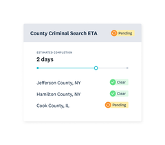 Criminal background checks
