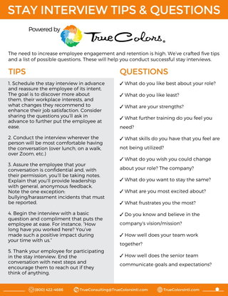 Stay Interview Tips & Questions