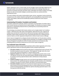 Getting Started with HR Data Analytics