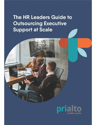 The HR Leaders Guide to Outsourcing Executive Support at Scale