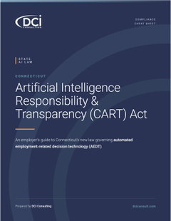 Connecticut Artificial Intelligence Responsibility and Transparency (CART) Act Cheat Sheet