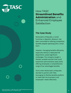 Case Study: McDonalds of Republic Benefits Administration