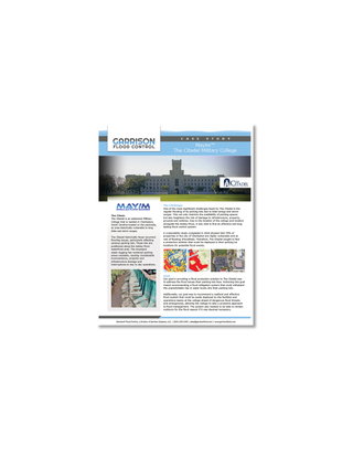 Case Study | Mayim™ Flood Barrier | The Citadel Military College