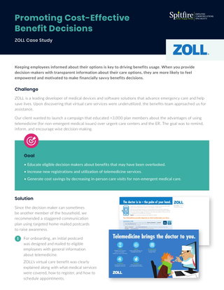 Promoting Cost-Effective Benefit Decisions