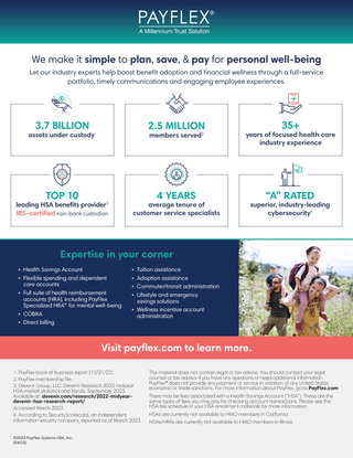 We make it simple to plan, save, and pay for personal well-being