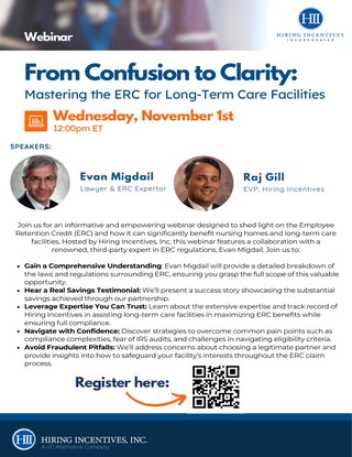 From Confusion to Clarity: Mastering the ERC for Long Term Care Facilities
