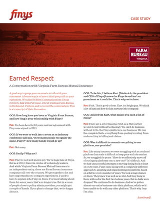 Virginia Farm Bureau Mutual Insurance Case Study