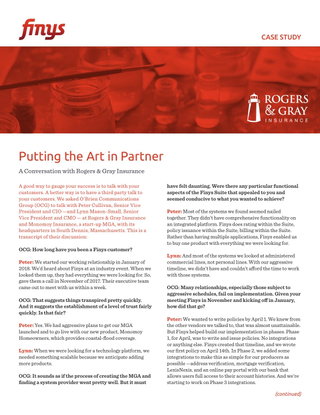 Rogers & Gray Insurance Case Study
