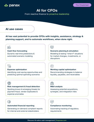 AI for CFOs Cheatsheet