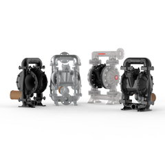 UP20 2" Pneumatic Double Diaphragm Pump Metallic & Non- Metallic