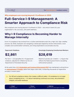 Full-Service I-9 Management A Smarter Approach to Compliance Risk