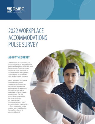 DMEC Workplace Accommodations Pulse Survey Results
