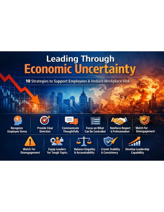 Leadership During Economic Uncertainty: How to Support Employees, Reduce Risk, and Maintain Performance 