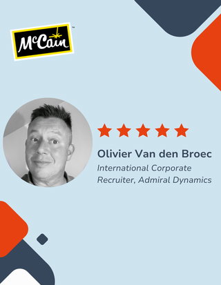 Olivier Van den Broeck, an International Corporate Recruiter, shared his experience with Talentuch