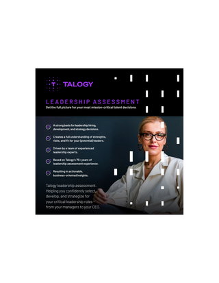 Talogy Leadership Assessment