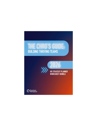 2026 HR Strategy Planner Worksheets: An HR Leader's Guide to Building Thriving Teams