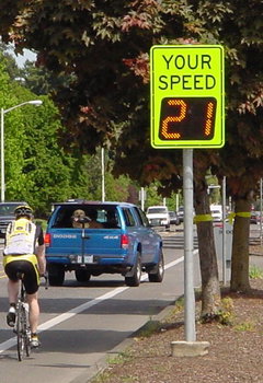 Radar Speed Sign