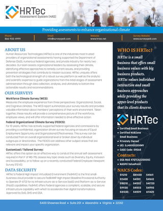 Assessment Capabilities