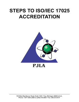 Steps To ISO/IEC 17025 Lab Accreditation