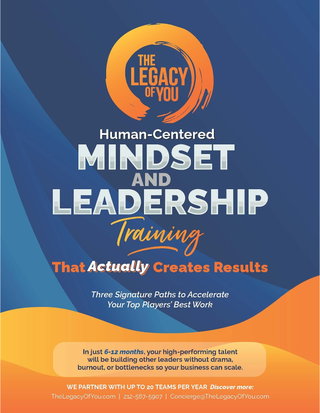 Human-Centered Mindset and Leadership Training That Actually Creates Results
