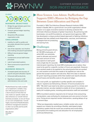 Grant driven scientific research not-for-profit bridges gap between grant allocation and payroll