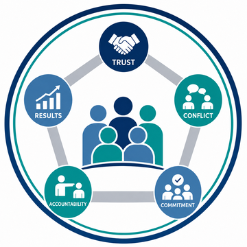 Five Behaviors Team Development