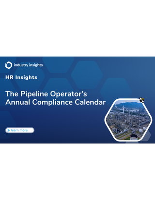 The Pipeline Operator's Annual Compliance Calendar