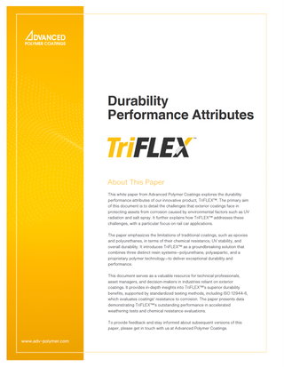 TriFLEX Durability WhitePaper