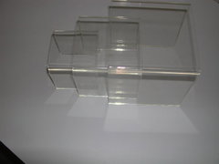 Riser "U" 1/8" Thick Plexi 3", 4", 5" Set Of 3