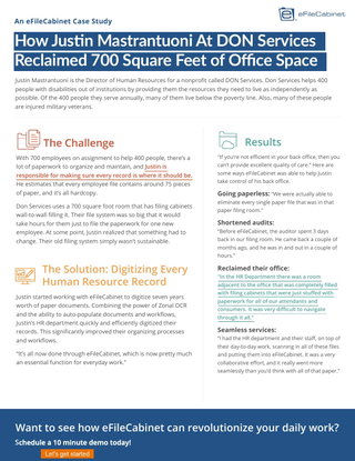 How Justin Mastrantuoni At DON Services Reclaimed 700 Square Feet of Office Space