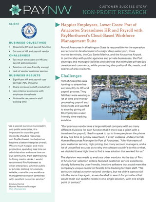 Case Study: Port saves money, has happier employees with cloud-based HCM solution