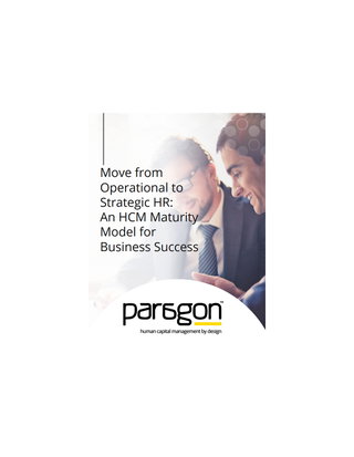 HCM Maturity Model for Business Success