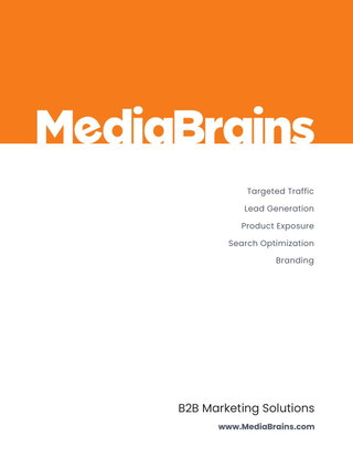 MediaBrains: Medit Kit and Advertising Options