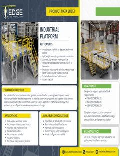 Industrial Work Platform Data Sheet