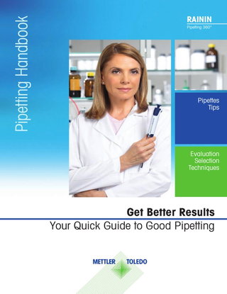 The Pipetting Handbook