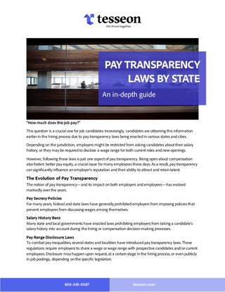 Pay Transparency Laws by State: An In-Depth Guide