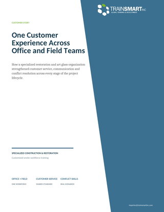 Customer Service Training for Restoration Teams | TrainSMART