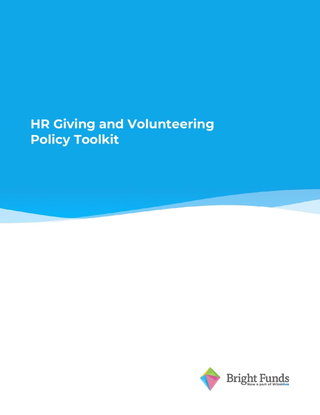 HR Giving and Volunteering Policy Toolkit