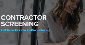 Contractor Screening