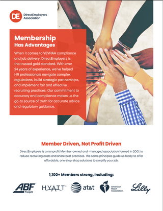 Membership Has It's Advantages: How Does DirectEmployers Differ?