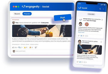 Engage & Listen - Employee Social Collaboration Platform