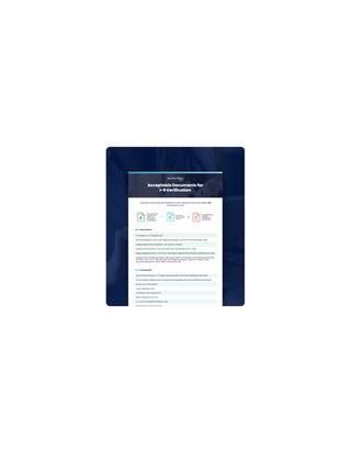 I-9 Documents Cheat Sheet