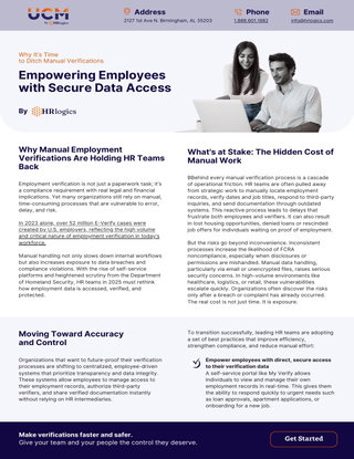Why It’s Time to Ditch Manual Verifications | Empowering Employees with Secure Data Access