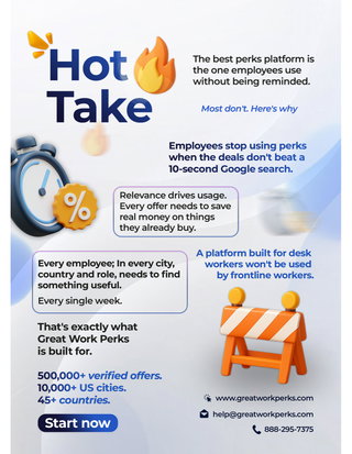 Why Most Employee Perks Programs Go Unused