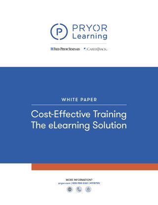 Building the Business Case for a Cost-Effective eLearning Solution