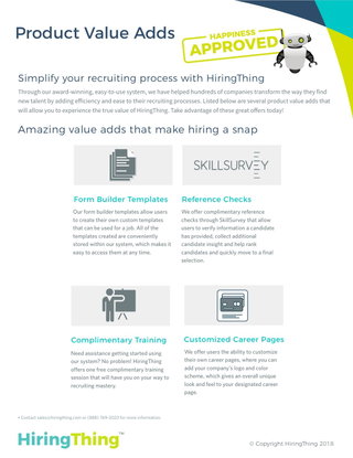 HiringThing Adds Value