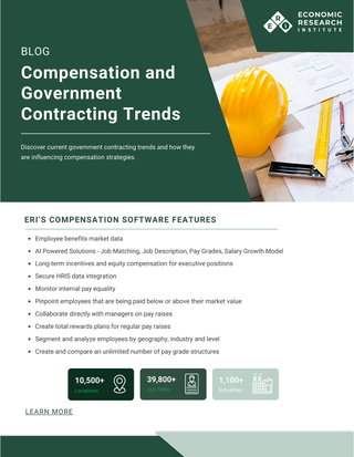 Compensation and Government Contracting Trends