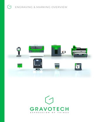 Gravotech Engraving & Marking Overview
